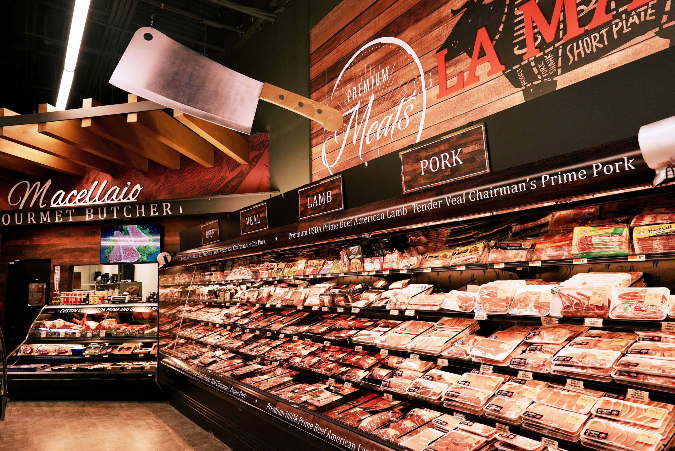 Livoti's gourmet butcher department in Freehold, NJ