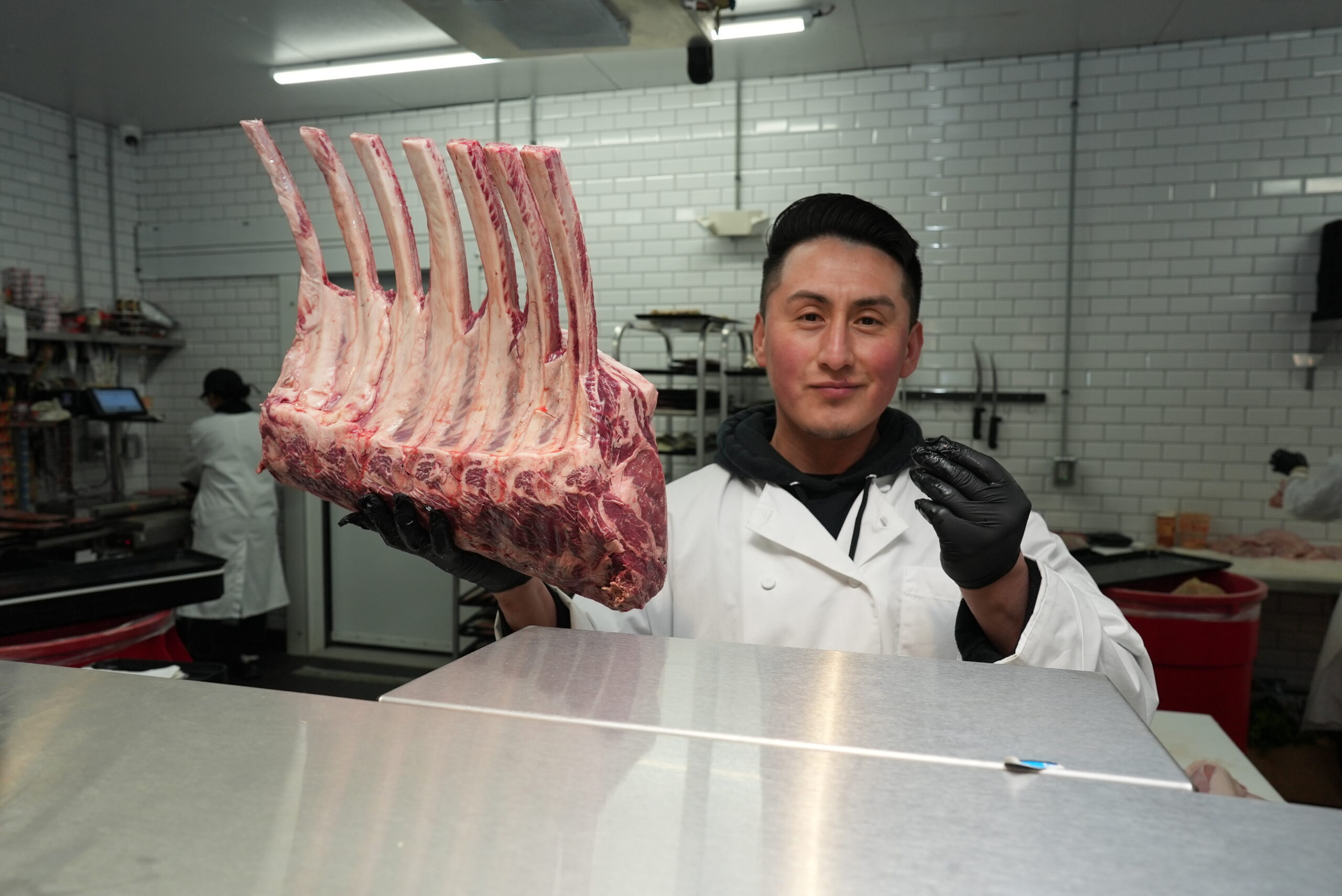 Tomahawk steaks from the butcher department at Livoti's Old World Market
