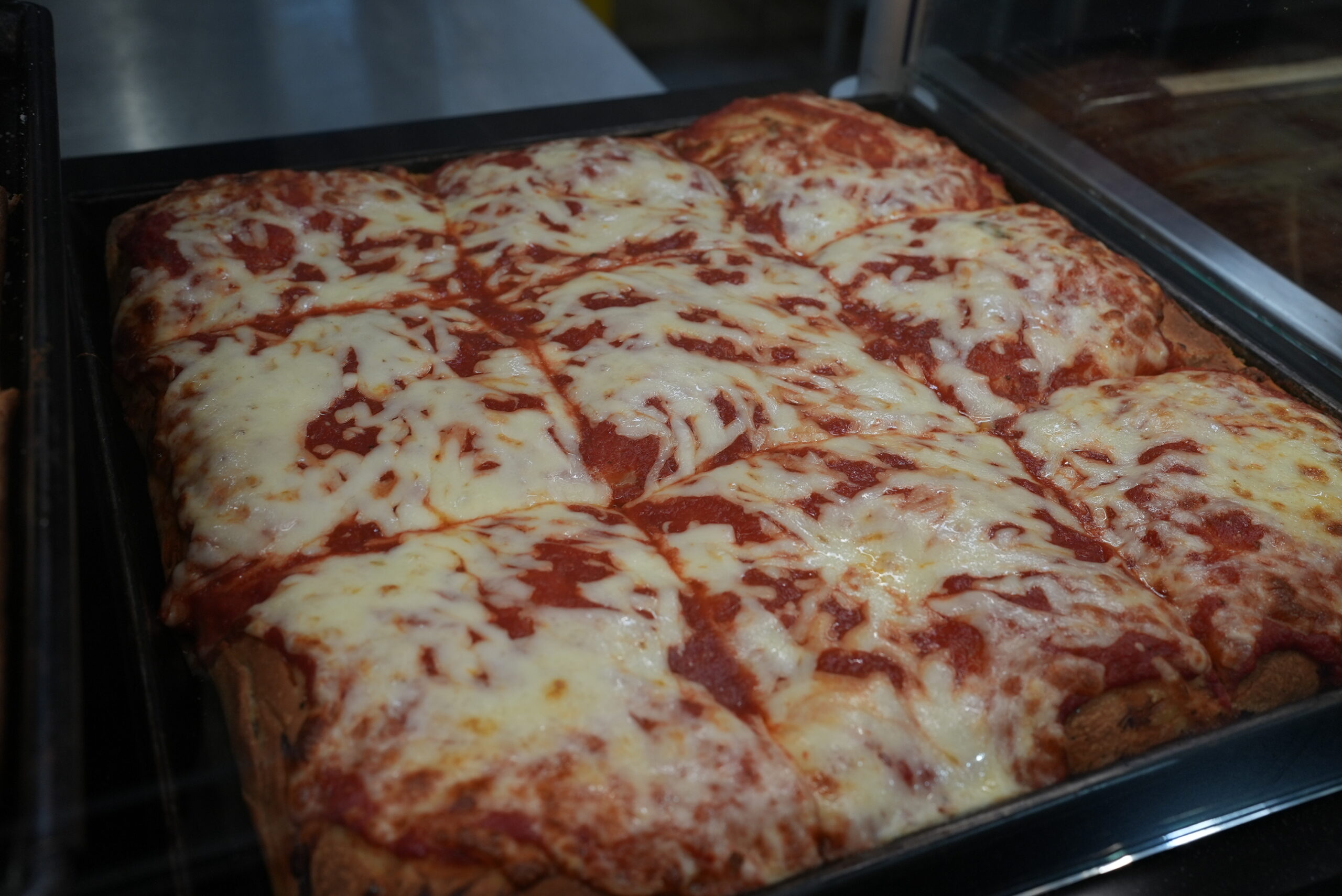 Sicilian pizza from Livoti's Old World Market