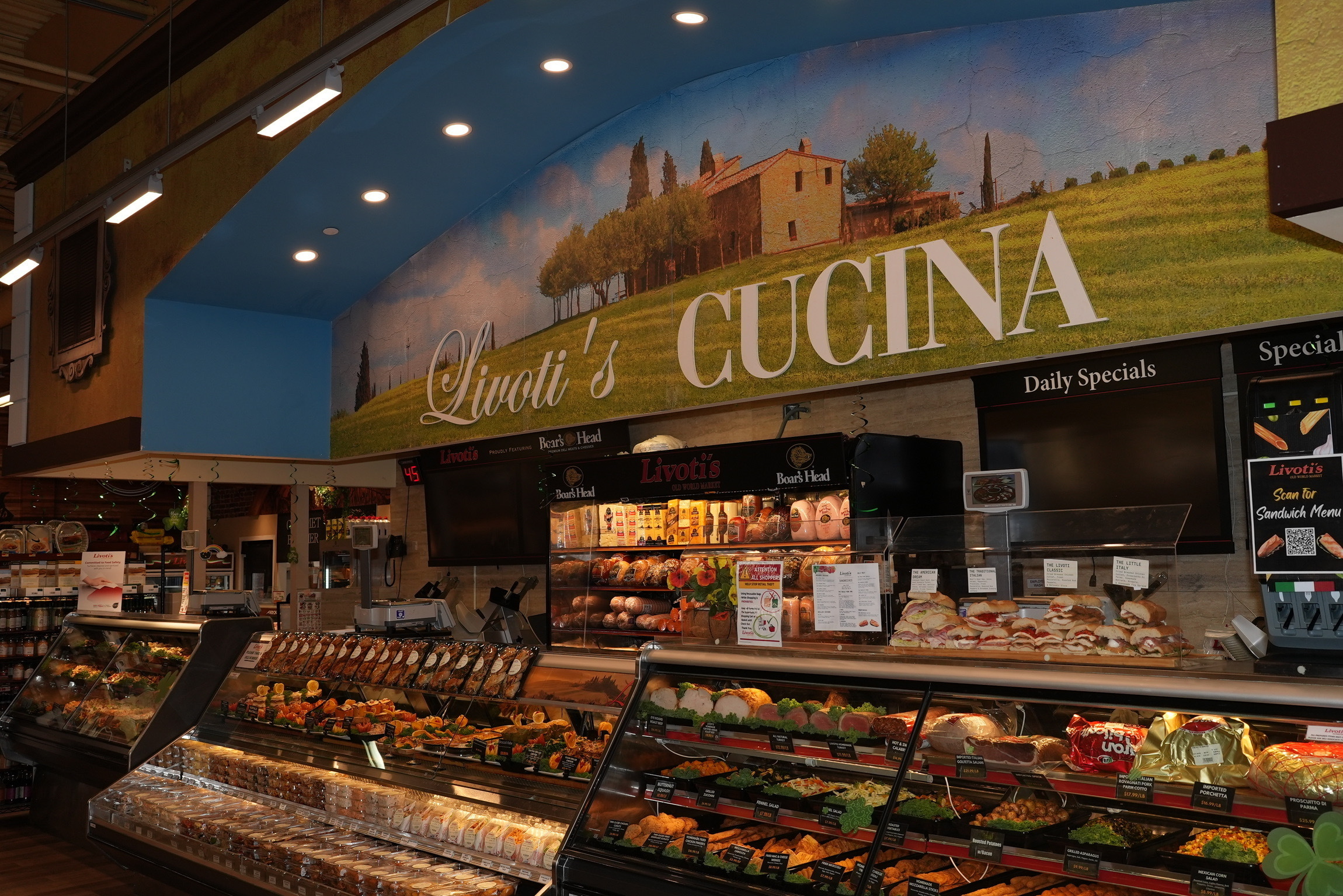 Livoti's Old World Market deli department in Marlboro